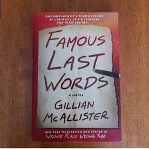 Famous Last Words by Gillian McAllister